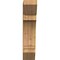 Ekena Millwork Imperial Slat Rough Sawn Bracket, Western Red Cedar, 6"W x 20"D x 28"H BKT06X20X28IMP06RWR - alternate 4